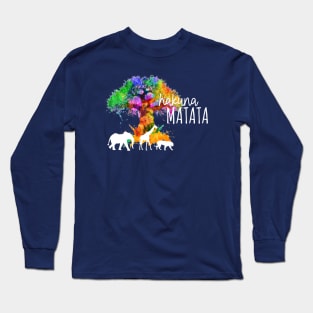 Hakuna matata Long Sleeve T-Shirt